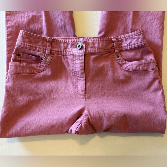 Christopher & Banks Stretch pink casual pants size 4 - Picture 3 of 8